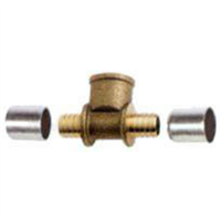 Té à sertir et femelle au centre - Femelle 15/21 - PER Ø16