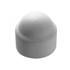 Cache écrou hexagonal - Diamètre M8 - Polyéthylène - Coloris gris clair - Boîte de 200
