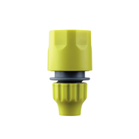 Raccord automatique pour tuyau torsadé, extensible, mini dévidoir Ø 9 mm - Anis ou Fuchsia