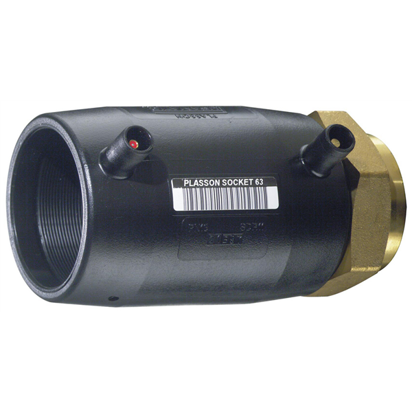 MANCHON TRS PE PN16 F. LAITON D32X1