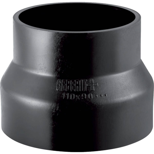 Réduction concentrique Geberit PE, courte: d=90mm, d1=50mm