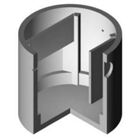 Plaquette 25x55 pour bac séparateur 200 litres