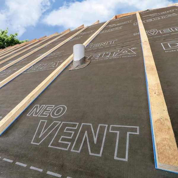 Écran de sous-toiture pour toitures en pentes et façades ventilées - pare-pluie HPV - Neo Vent - 1,50 M x 50 M
