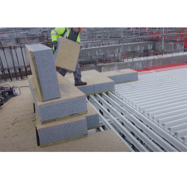 Panneau isolant pour dalle béton pose en fond de coffrage - Fibrastyroc Clarté Agrafé - R 3,45 m².K/W - 2,00 M x 0,60 M - ép.125 MM