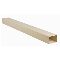 TUBE DE DESCENTE RECTANGULAIRE EN 4M SABLE