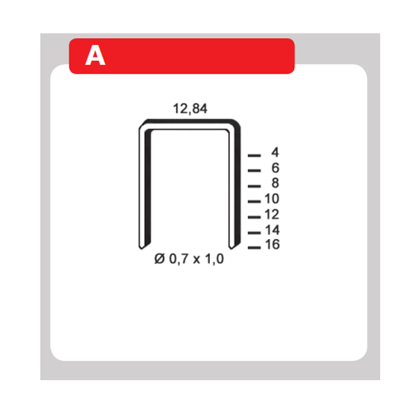 Agrafeuse pneumatique pour tapissiers film sous-toiture et étiquetage - Alsafix 12/16 P2 - 4 à 7 bars