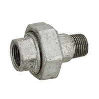 Raccord union égal - Filetage mâle femelle - MF 26 x 34  - Fer galvanisé - Noyon & Thiebault