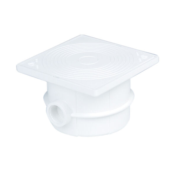 Boîte de connexion Astralpool pour le raccordement de lampe de piscine - ABS blanc