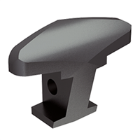 Demi sabot fonte pou porte courante