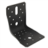 Equerre de structure pour charpentes bois - ABR100PB finition noire - 100x100x90 mm épaisseur 2 mm