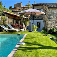 Gazon synthétique - Natura Exelgreen - Garantie 8 ans - Hauteur 38,00 MM