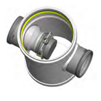 WAVIN REGULATION DEBIT-Corso Limit 400x200 PVC à percer