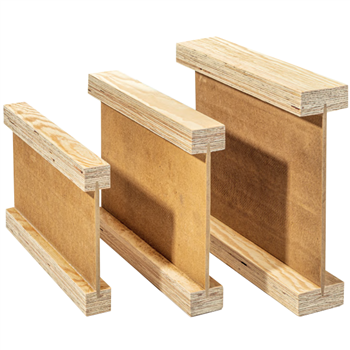 Poutre en I Inojoist pour mur plancher et charpente - bois non traité - 60 x 300 mm - longueur 13,00 M