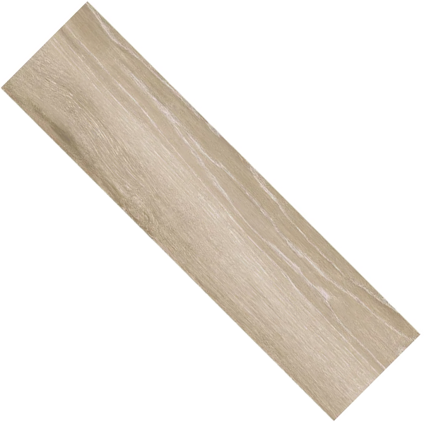 Carrelage intérieur en grès cérame émaillé effet bois Pecan - 58,9 cm x 15,3 cm - ép. 7,50 mm - Beige