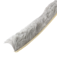 Brosse d'étanchéité pour porte placard coulissant longueur 12 mètres hauteur 25 mm