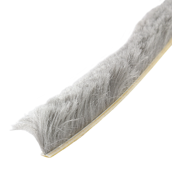 Brosse d'étanchéité pour porte placard coulissant longueur 12 mètres hauteur 25 mm