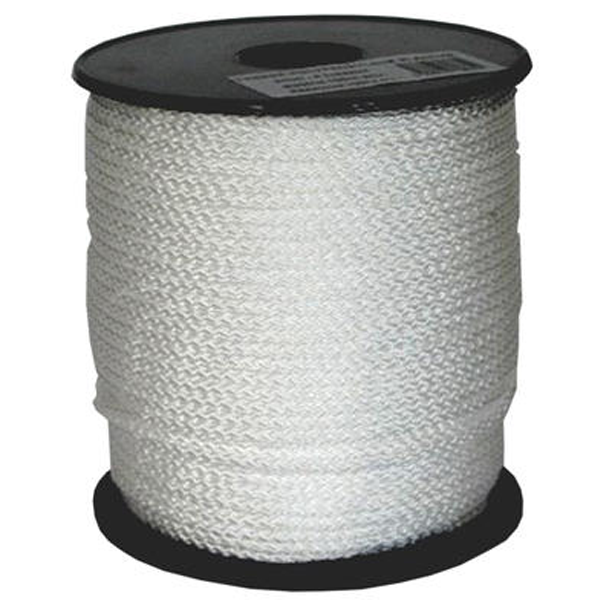 Corde tressée polypropylène Ø 1,5 mm bobine 100 m anti-UV 8 fuseaux