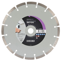 Disque diamant ⌀230 mm - Expert Béton Sidamo - Alésage 22,23 mm - Pour béton armé, parpaing et pavé