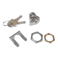 Barillet batteuse avec écrous et agrafe Decayeux - 25 mm - Boites aux lettres collectives