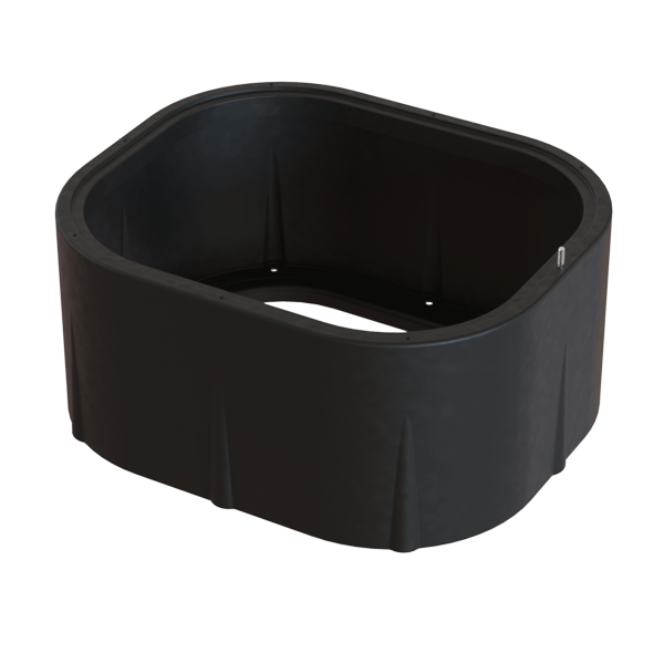 Station de relevage pour eaux chargées avec pompe 358 - kit de connexion rapide - Sanirel 250 - Cuve 340L - Hauteur 110 cm