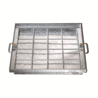 REGARD ACIER GALVANISE 600X600 CHARGE A15 TSG60.80