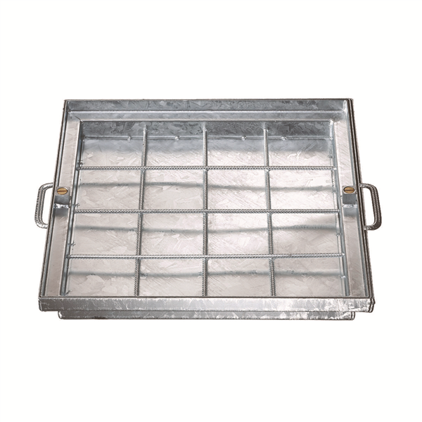 REGARD ACIER GALVANISE 600X600 CHARGE A15 TSG60.80