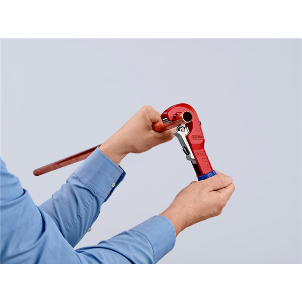 Coupe-tubes compact pour tubes cuivre et inox - TubiX Knipex - Capacité Ø 6 - 35 mm