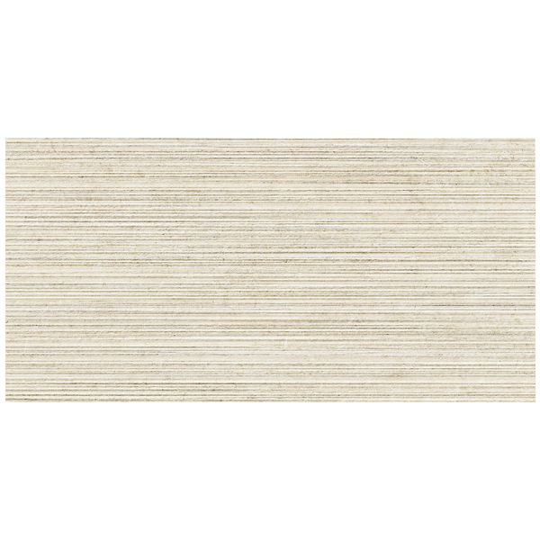 Faïence salle de bain en grès cérame fin rectifié - Mockup - 100,0 CM x 40,0 CM - ép. 7,00 MM - Ostuni Line Cream