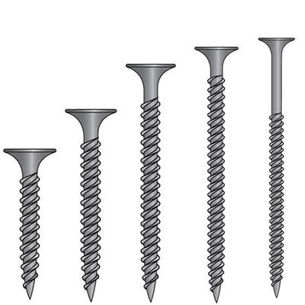 Vis TTPC Prégy TF 212 Ultra pour plaque de plâtre sur ossature métal ou bois - 4,8 MM x 70,0 MM - boîte de 500 avec embout