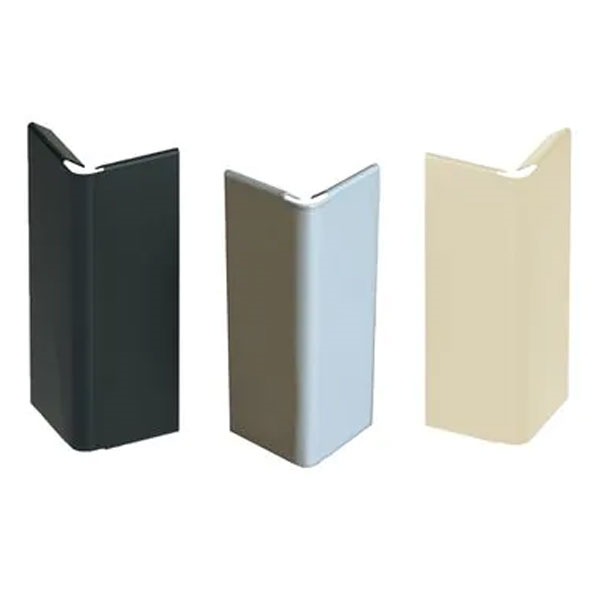 Angle sortant clipsable pour profilé de finition terrasse Jouplast - Haut. 70,00 mm - Gris anthracite