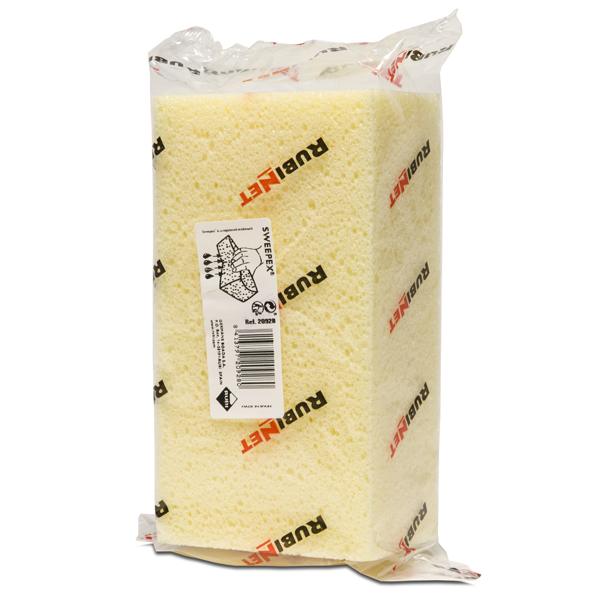 Éponge de matériaux de construction Sweepex Superpro Rubi - polyuréthane et polyester - 18x10x7cm