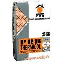 Ciment colle pour panneaux isolants - PRB Thermicol - sac de 25 KG