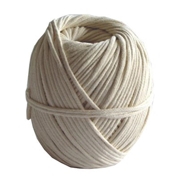 Cordeau en coton tressé blanc résistance 12 kg diamètre 1.5 mm longueur 59 m