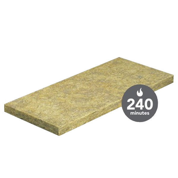 Panneau isolant laine de roche pour dalle béton pose en fond de coffrage - Rockfeu Coffrage - R 2,60 m².K/W - 1,20 M x 0,60 M - ép. 100 MM