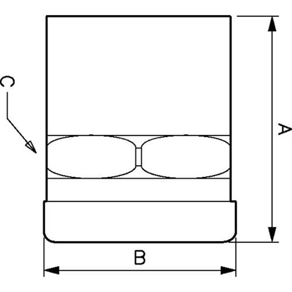 Raccord droit PVC femelle/fileté femelle 3/4" pour tube diamètre extérieur de 25 mm
