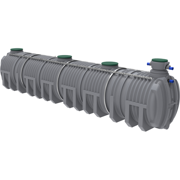 Cuve de récupération d'eau de pluie enterrée PEHD MILLEN'EAU PLUVIALE - 35000,0 ltr