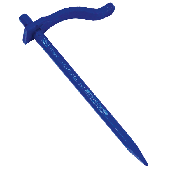 Chevillette de maçon octogonale en acier forgé - Obra - diamètre 12 MM - longueur 250 MM