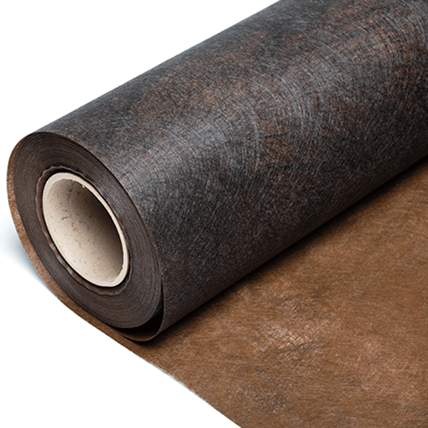 Géotextile anti-mauvaise herbe non tissé 100% polypropylène brun - Plantex Gold 125 gr/m² - Rouleau de 1,00 m x 100,00 m