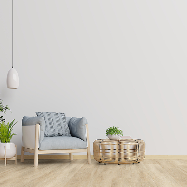 Lame de vinyle rigide à clipser CLIP 55 EDILIS avec sous-couche intégrée pour sol intérieur - Shape - 18 CMx122 CM ép.5.5 MM