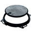 REGARD VISITE d600 CAD ROND REMPLI BETON JONC PE