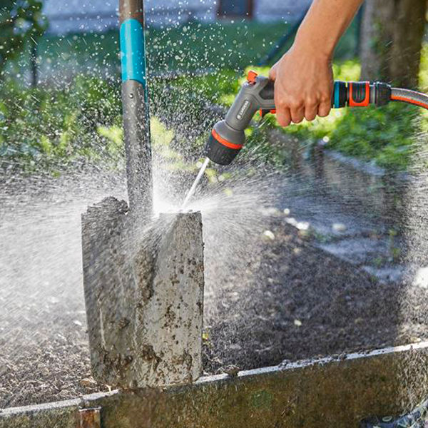 Pistolet d'arrosage multi-jets Comfort ecoPulse Gardena - 4 jets réglables - Fonction nettoyage