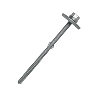 Vis autoperceuse acier tête zamac à ailettes Canalzac spéciale fibres-ciment - 6.3 x 110 mm - boîte de 100