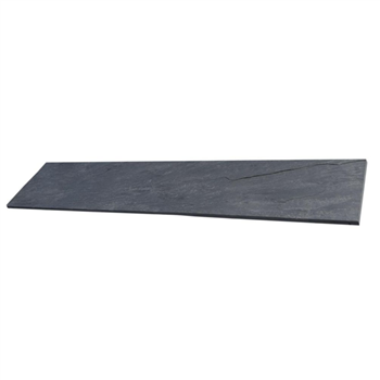 Palis en ardoise avec 4 bords sciés - finition naturelle - 100,0 CM x 50,0 CM x 3,00 CM
