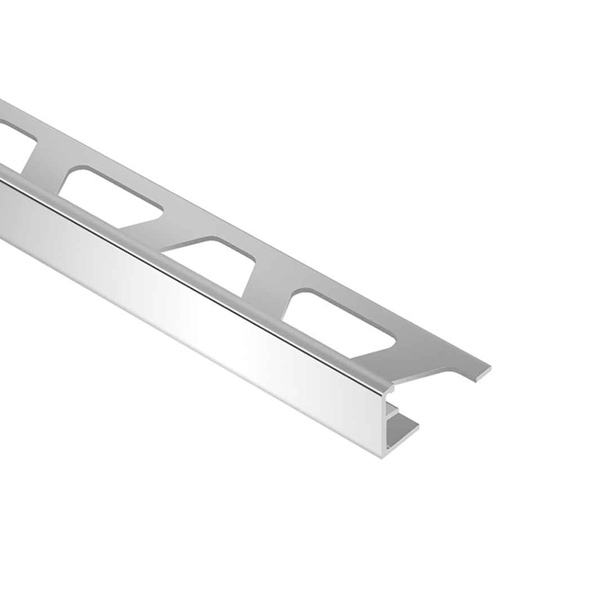 Baguette finition carrelage - protection et décoration des chants - Schlüter Schiene - Aluminium  - Haut. 12,5 MM x Long. 2,50 M