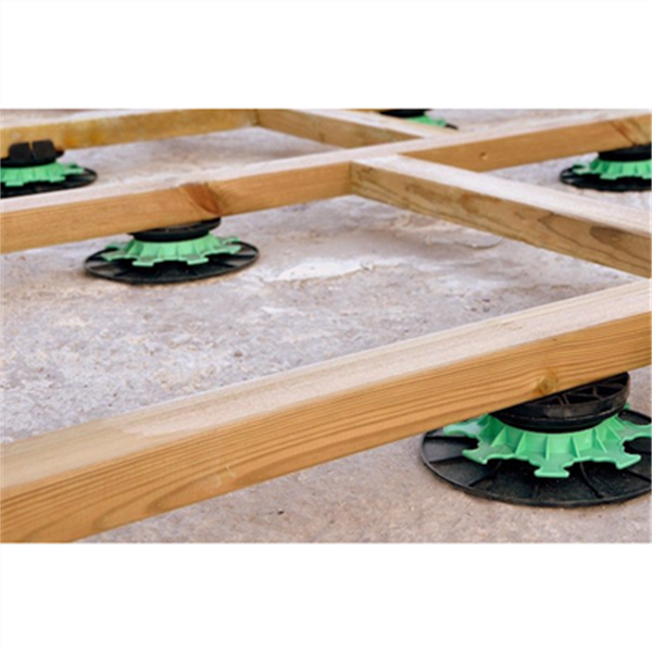 Plot réglable pour terrasse lambourdes - Essentiel Jouplast - Hauteur réglable 80 à 140 MM