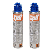 Cartouche de gaz Split pour cloueur Pulsa 800E et 800P - 50 mL - blister de 2 unités