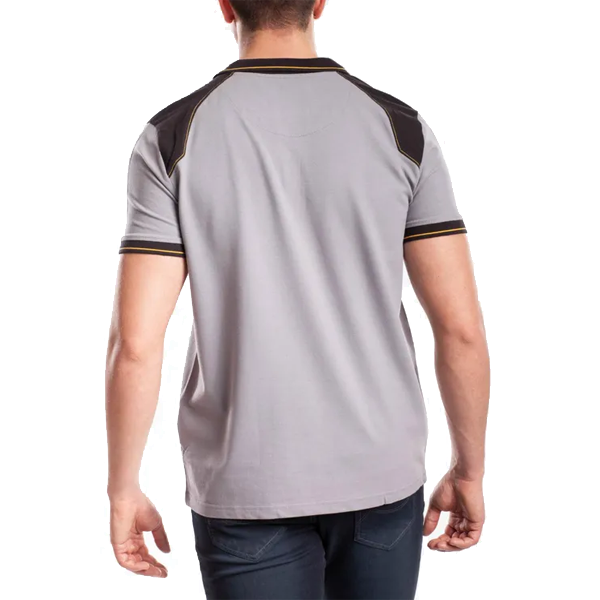 Polo homme manches courtes stretch renforcé - Workpol Rica Levy - Gris - Taille S