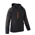 Veste imperméable et respirante Softshell Coverguard Yuki II noire et orange - taille L
