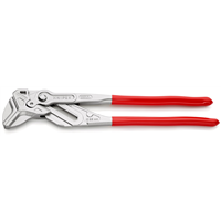 Pince-clé XL nickelée Knipex longueur 400 mm
