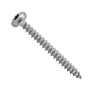 Vis aggloméré tête cylindrique six lobes Acton inox A2 M05 x 45 mm - boîte de 100